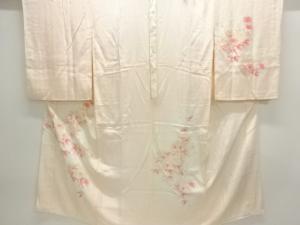 枝花模様暈し単衣長襦袢